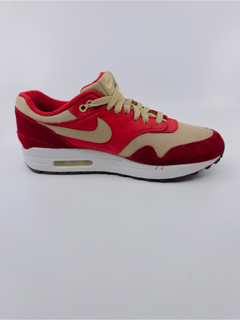 Nike Air Max 1 Premium Retro 'Red Curry” SZ 8.5 - Picture 5 of 10